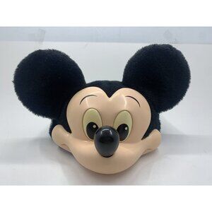 VINTAGE - Mickey Mouse Mascot Head Face Snapback Adjustable Hat Cap. Made In USA